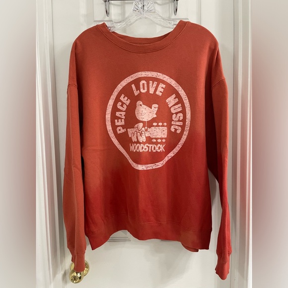 Woodstock Peace Love Music Sweatsuit Size XXL - Picture 4 of 7